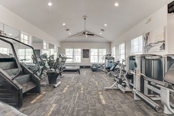 Spacious gym 